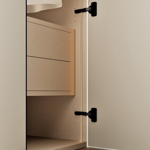 Minera Nova - Customizable dressing wardrobe with hinged doors - Rovalux