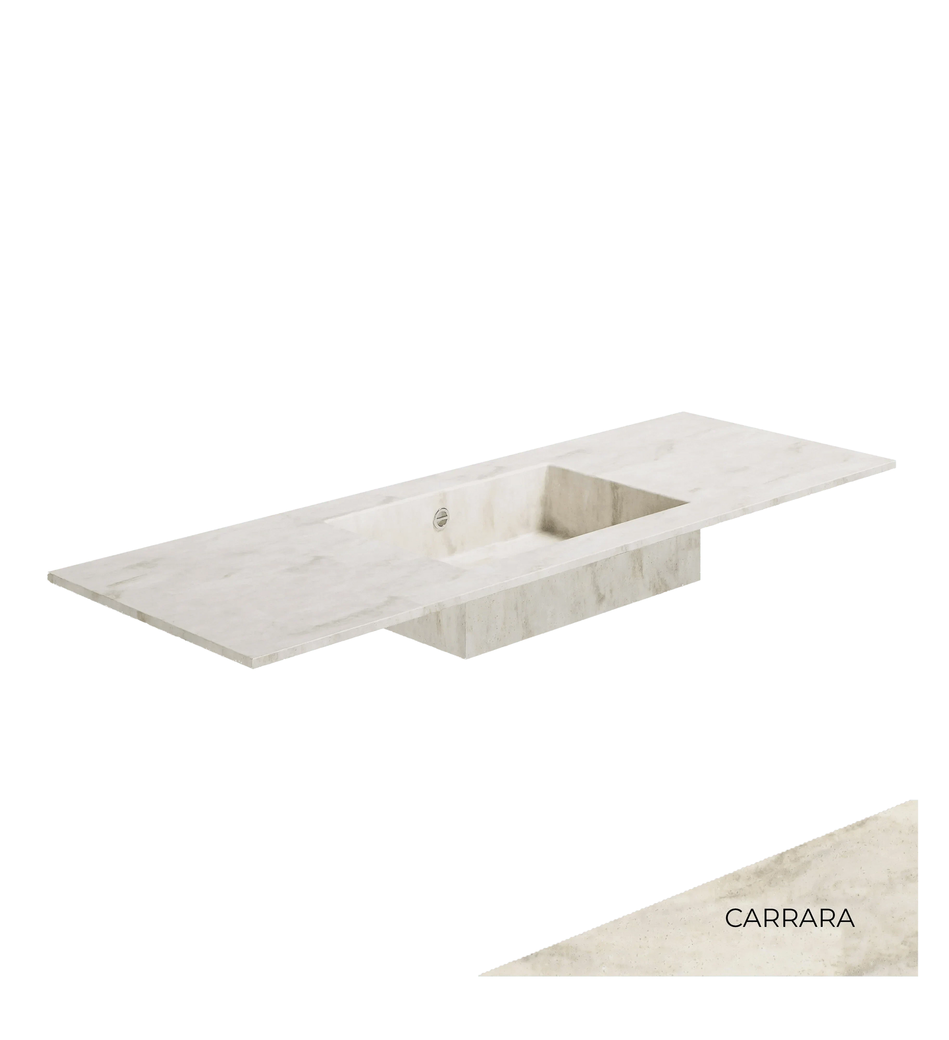 ecomposer-sink color-Carrara-cerma