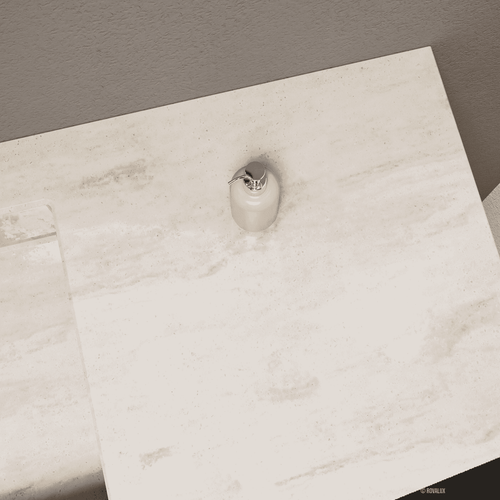 Aurora – Corian® Basin Unit with 1-Drawer and Feet-Standing Vanity - ROVALUX