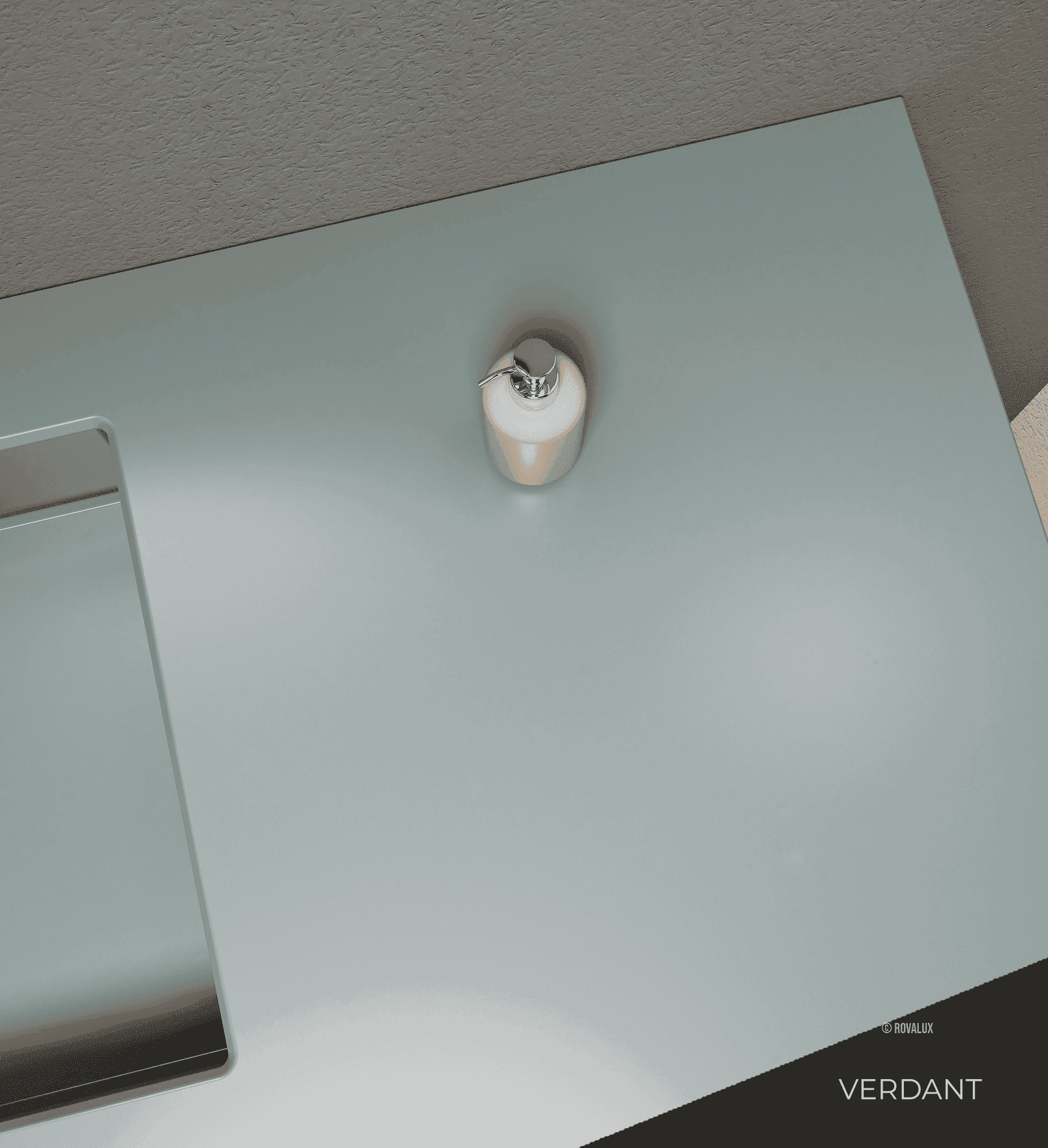 Aurora – Corian® Basin Unit with 1-Drawer and Feet-Standing Vanity - ROVALUX