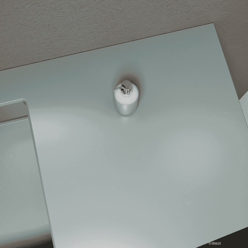Aurora – Corian® Basin Unit with 1-Drawer and Feet-Standing Vanity - ROVALUX