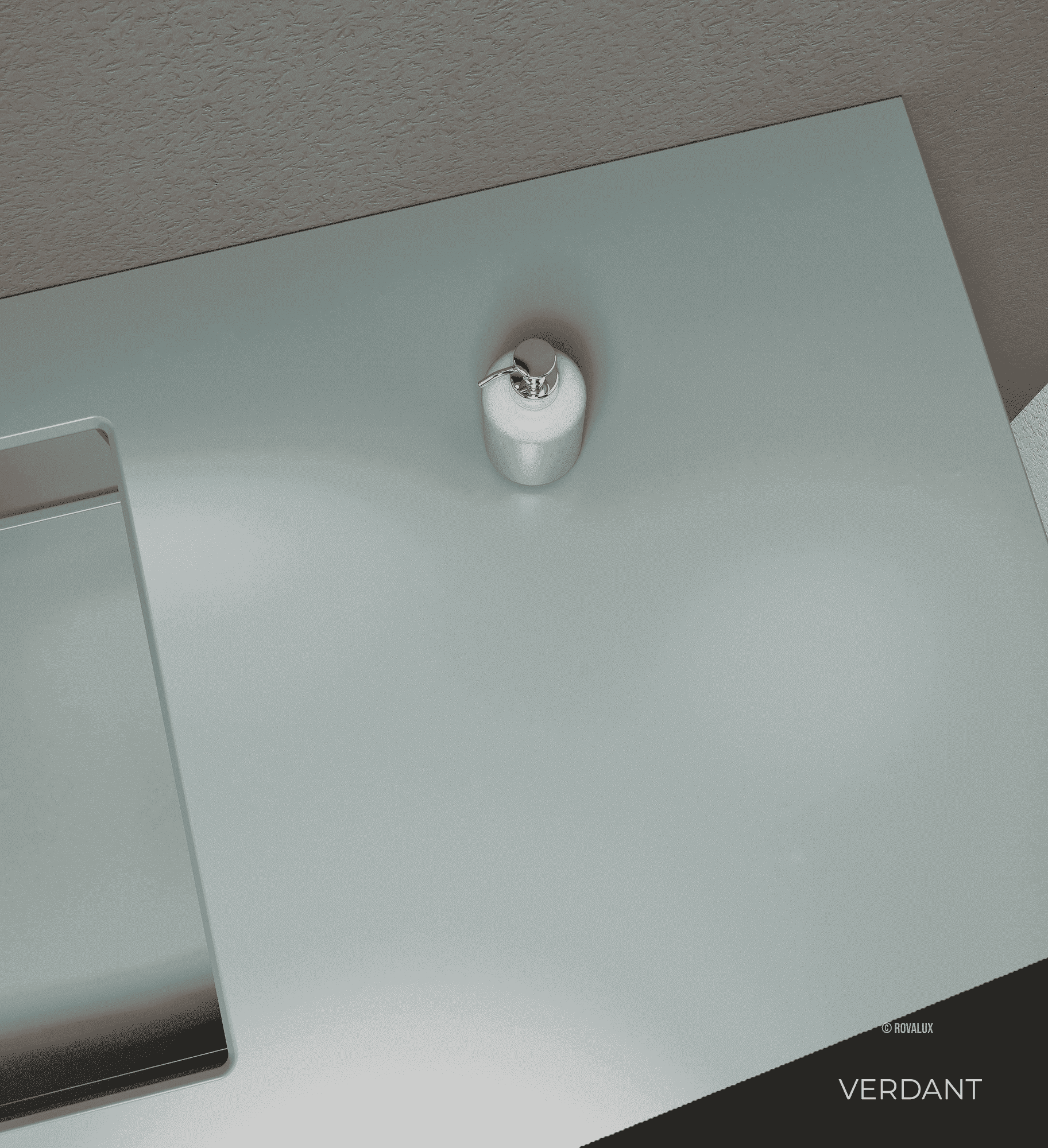 Aurora – Corian® Basin Unit with 1-Drawer and Feet-Standing Vanity - ROVALUX