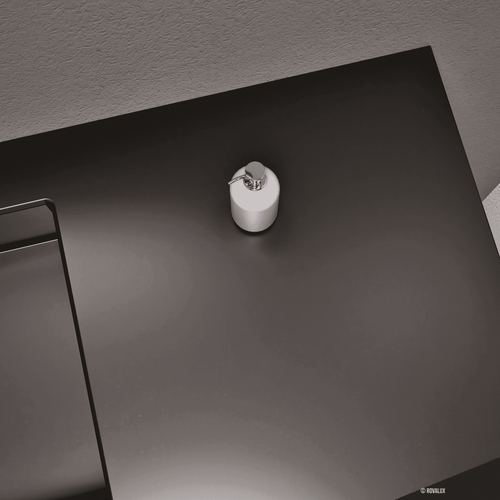 Aurora – Corian® Basin Unit with 1-Drawer and Feet-Standing Vanity - ROVALUX