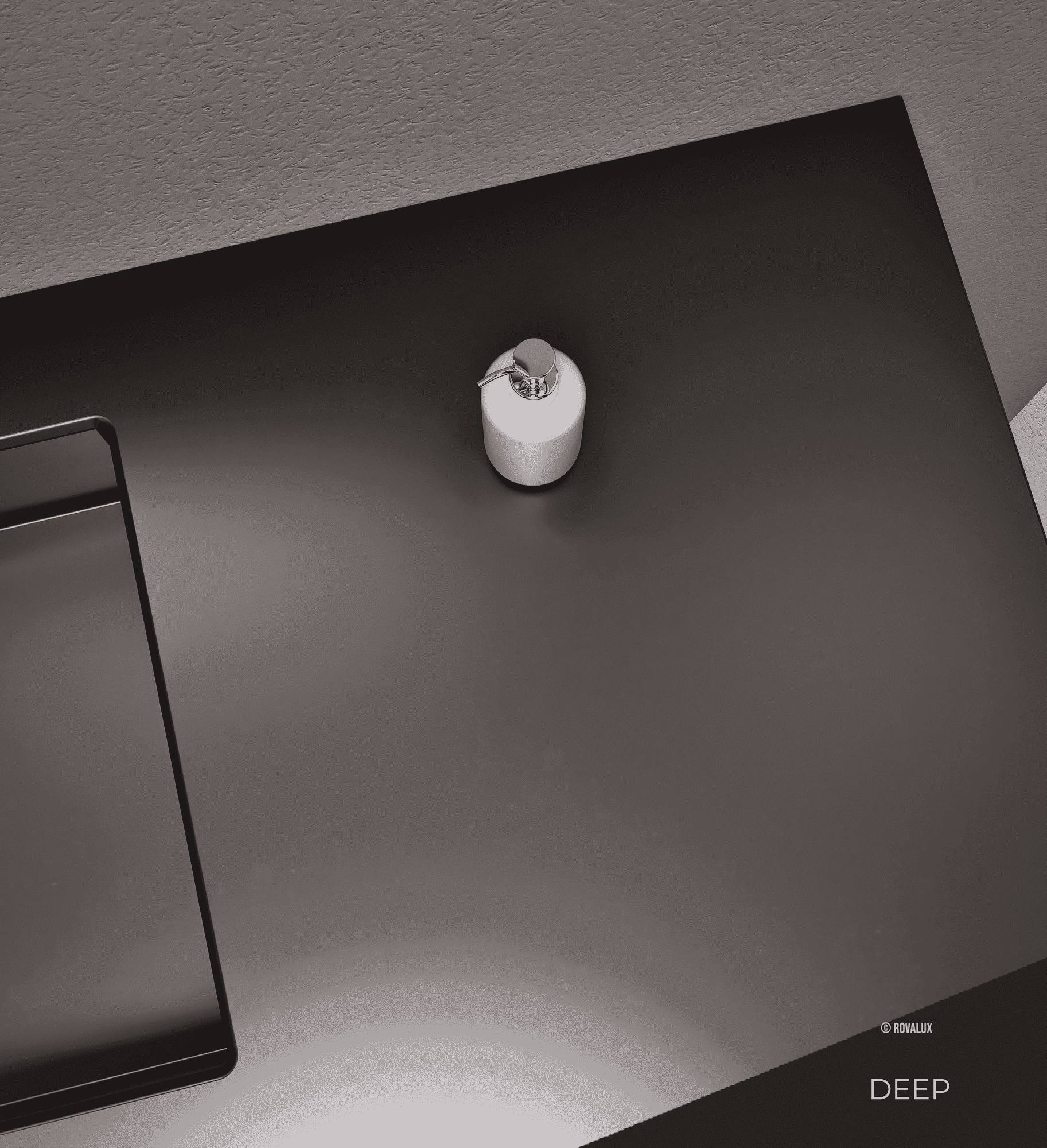 Aurora – Corian® Basin Unit with 1-Drawer and Feet-Standing Vanity - ROVALUX