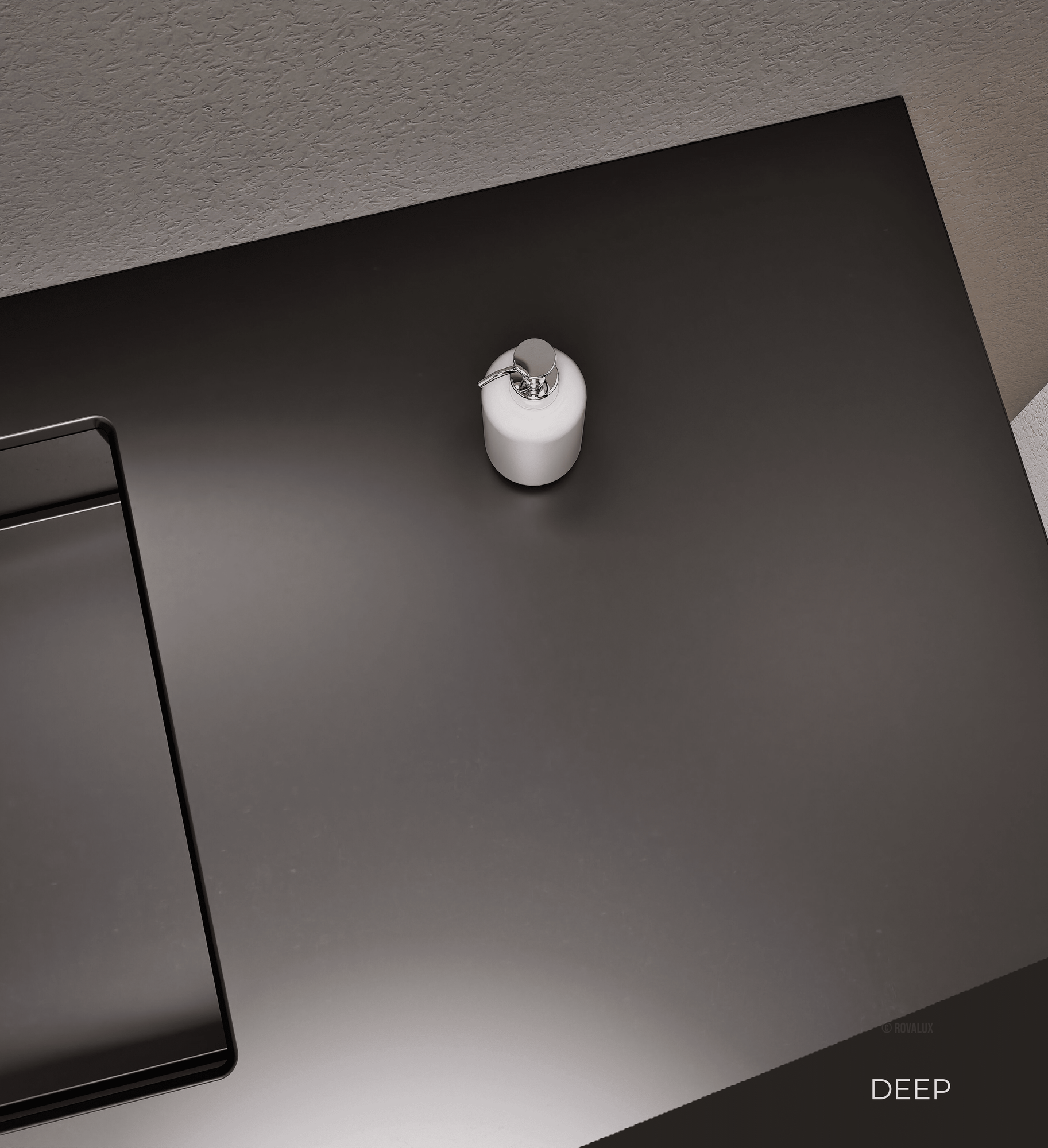 Aurora – Corian® Basin Unit with 1 Drawer - ROVALUX
