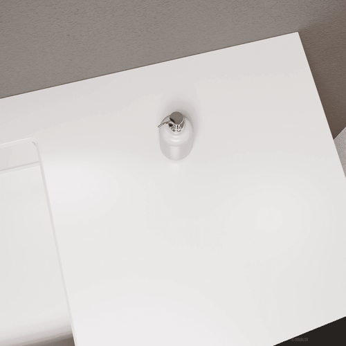 Aurora – Double Corian® Basin Unit with 4 Drawers - ROVALUX