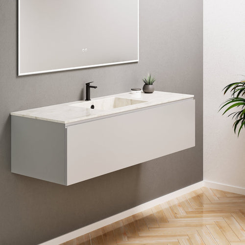 Alba – Corian® Basin Unit with 1 Drawer - Rovalux