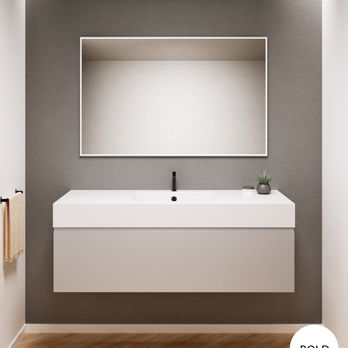 Alba – Corian® Basin Unit with 1 Drawer - Rovalux