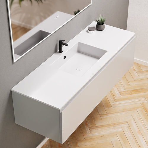Alba – Corian® Basin Unit with 1 Drawer - Rovalux