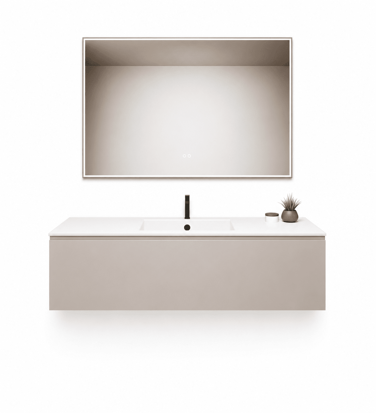 Alba – Corian® Basin Unit with 1 Drawer - ROVALUX