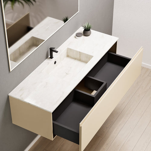 Alba – Corian® Basin Unit with 1 Drawer - Rovalux
