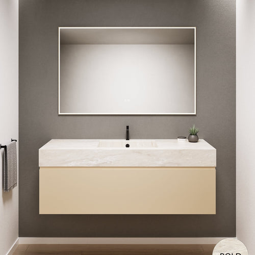 Alba – Corian® Basin Unit with 1 Drawer - Rovalux