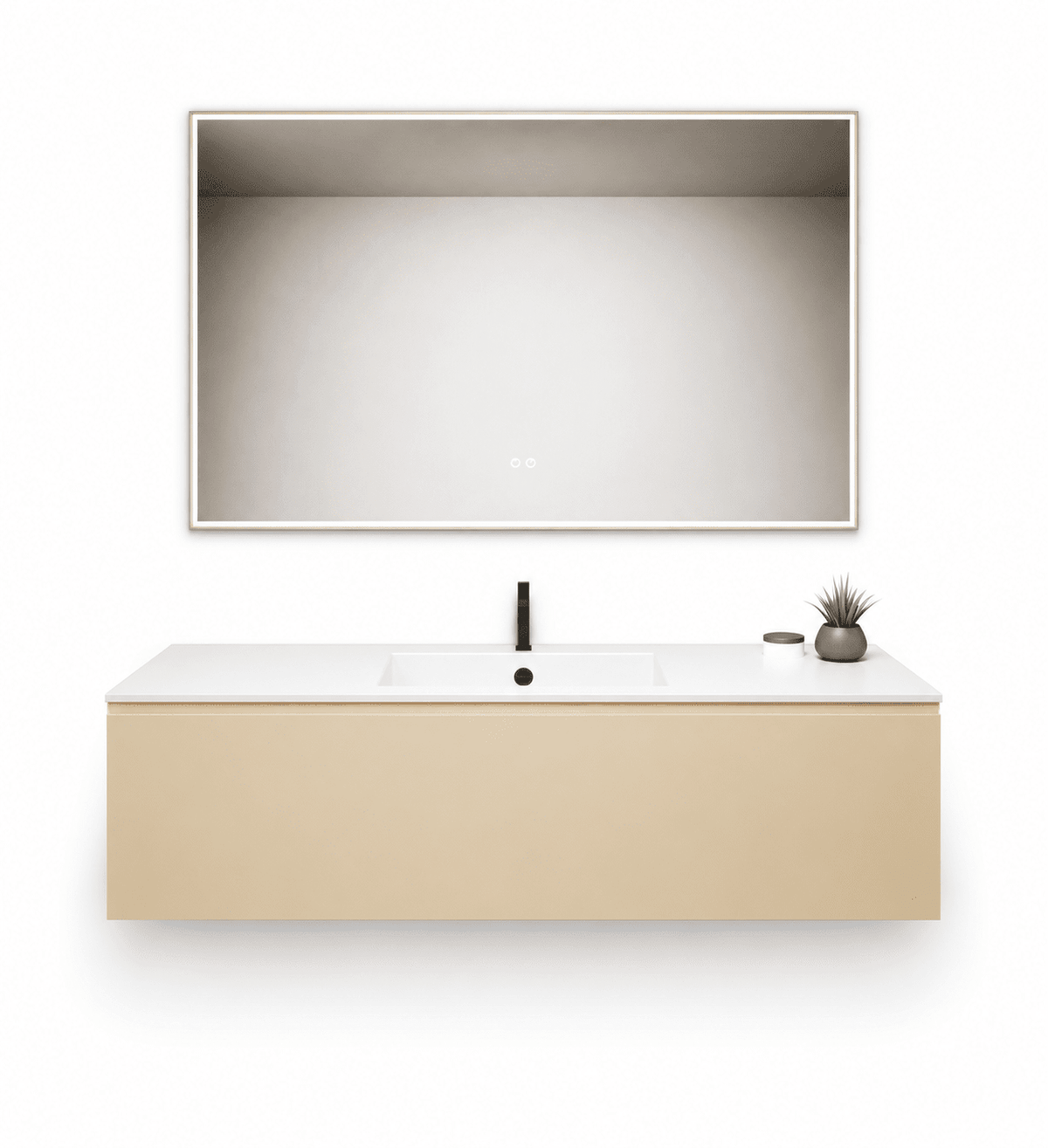 Alba – Corian® Basin Unit with 1 Drawer - ROVALUX