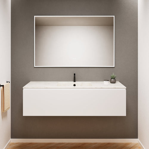 Alba – Corian® Basin Unit with 1 Drawer - Rovalux