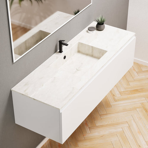 Alba – Corian® Basin Unit with 1 Drawer - Rovalux