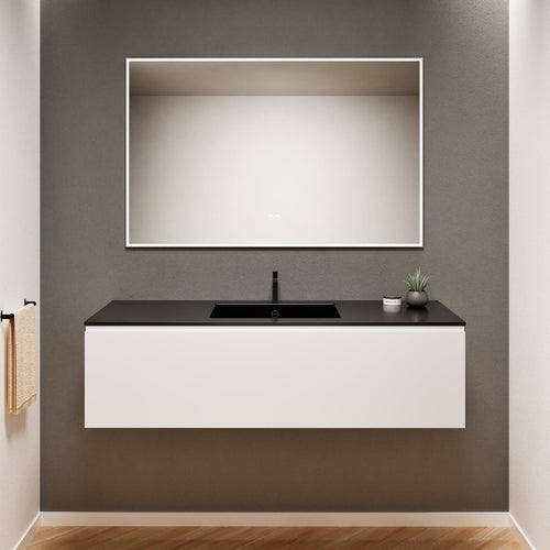 Alba – Corian® Basin Unit with 1 Drawer - Rovalux