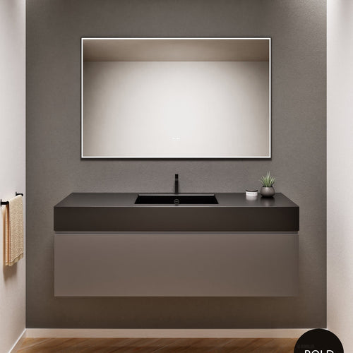 Alba – Corian® Basin Unit with 1 Drawer - Rovalux
