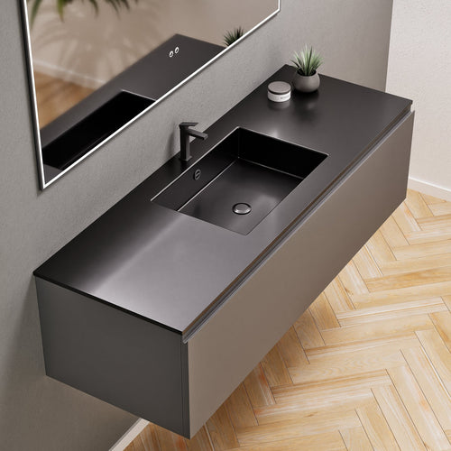 Alba – Corian® Basin Unit with 1 Drawer - Rovalux