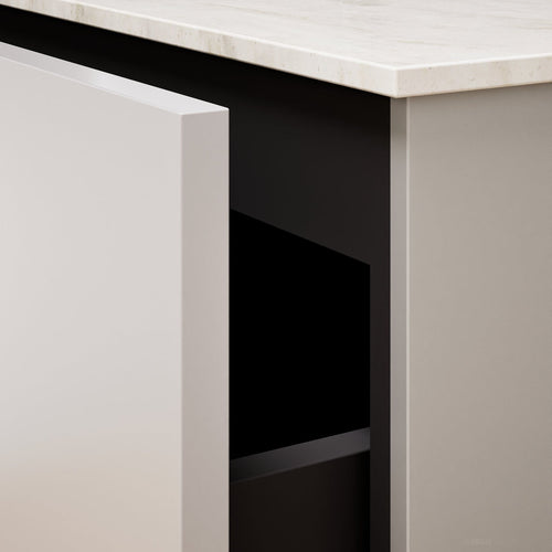 ALBA - Corian® basin unit & 1 Drawer vanity unit 1 Bottom Shelf - Rovalux
