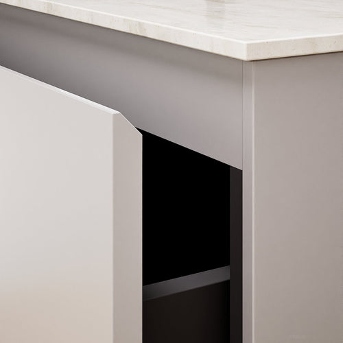 Alba – Corian® Basin Unit with 2 Drawers - Rovalux