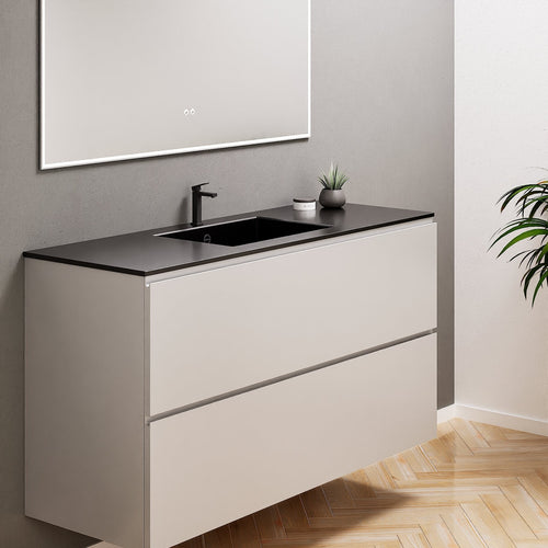 Alba – Corian® Basin Unit with 2 Drawers - Rovalux