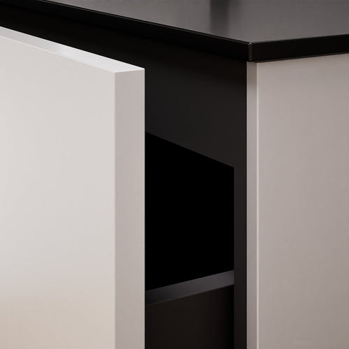 Alba – Corian® Basin Unit with 2 Drawers - Rovalux