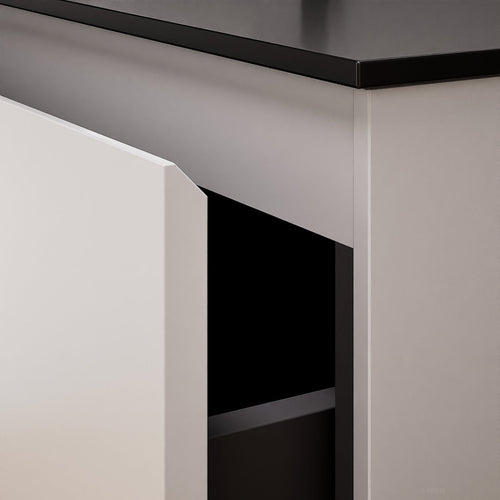 Alba – Corian® Basin Unit with 2 Drawers - Rovalux