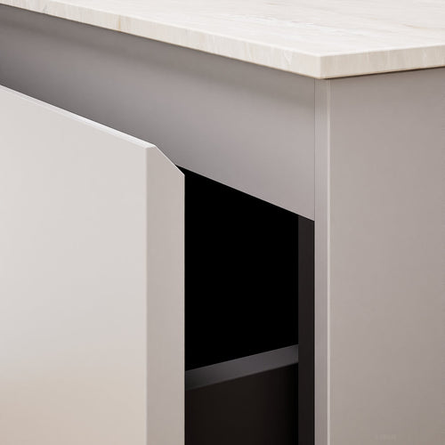 Alba – Corian® Basin Unit with 2 Drawers - Rovalux