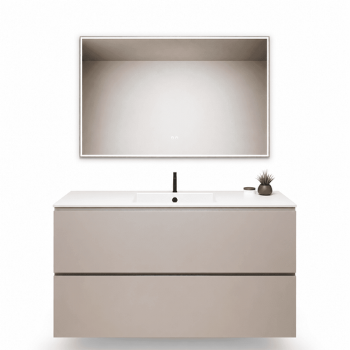 Alba – Corian® Basin Unit with 2 Drawers - ROVALUX