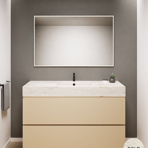 Alba – Corian® Basin Unit with 2 Drawers - Rovalux