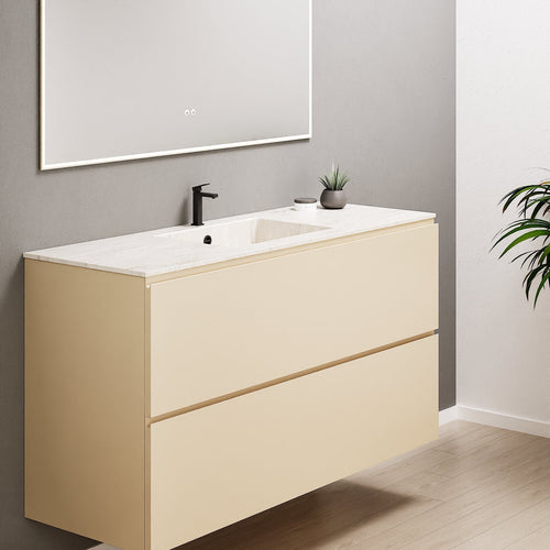 Alba – Corian® Basin Unit with 2 Drawers - Rovalux