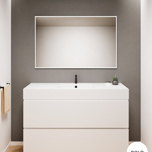 Alba – Corian® Basin Unit with 2 Drawers - Rovalux