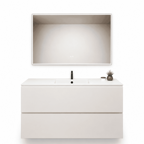 Alba – Corian® Basin Unit with 2 Drawers - ROVALUX