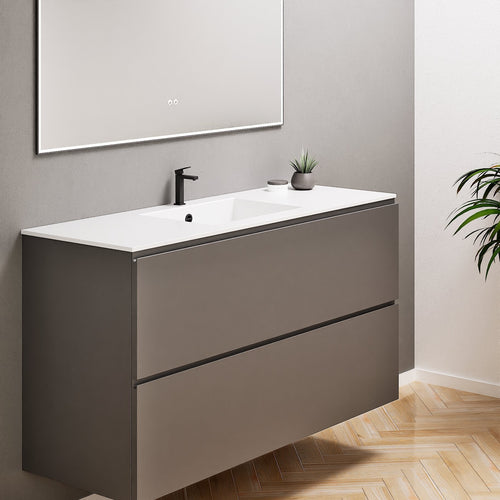Alba – Corian® Basin Unit with 2 Drawers - Rovalux