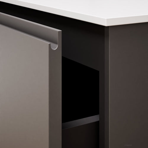 Alba – Corian® Basin Unit with 2 Drawers - Rovalux
