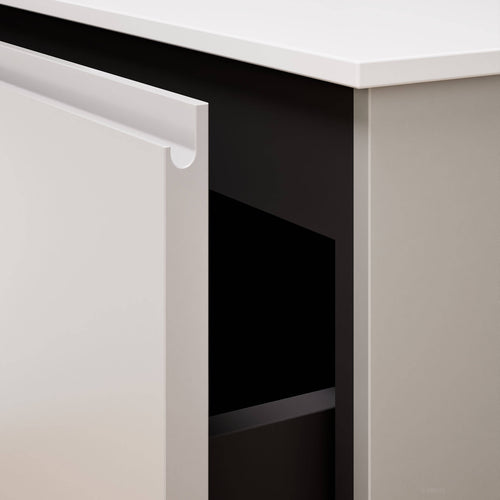 ALBA – Double Corian® Basin Unit with 2 Aligned Drawers - ROVALUX