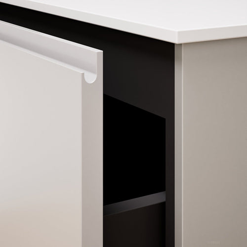 ALBA – Double Corian® Basin Unit with 3 Aligned Drawers - ROVALUX
