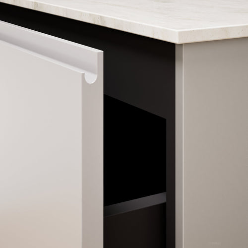 Alba – Double Corian® Basin Unit with 4 Drawers - ROVALUX