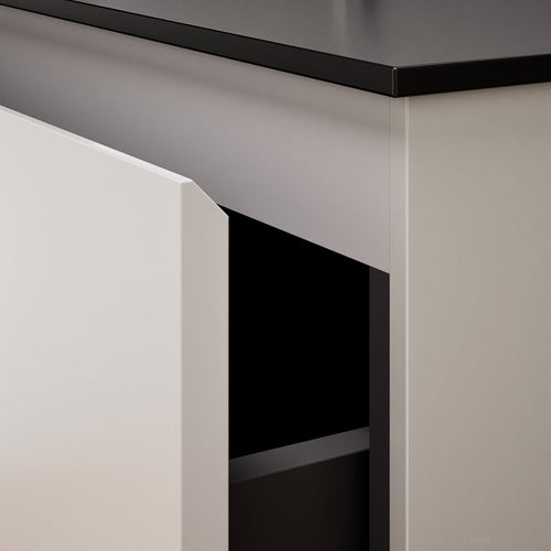 Alba – Double Corian® Basin Unit with 4 Drawers - ROVALUX