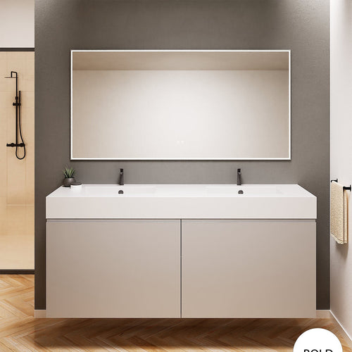 Alba – Double Corian® Basin Unit with 4 Drawers - ROVALUX