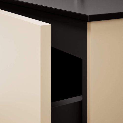Alba – Double Corian® Basin Unit with 4 Drawers - ROVALUX