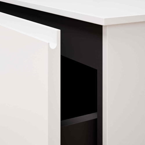 Alba – Double Corian® Basin Unit with 4 Drawers - ROVALUX