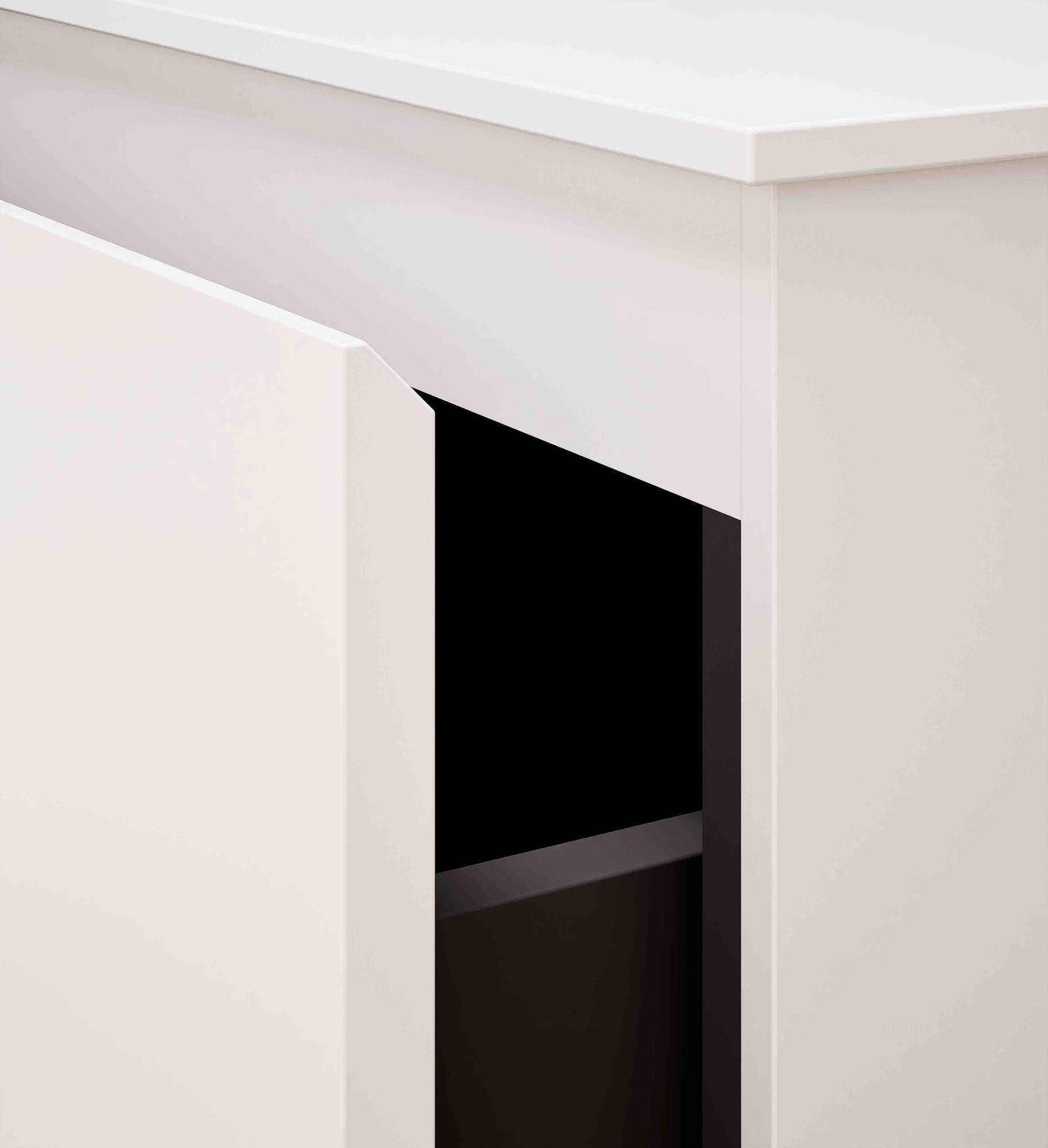 Alba – Double Corian® Basin Unit with 4 Drawers - ROVALUX