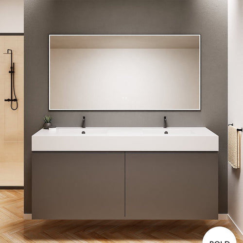 Alba – Double Corian® Basin Unit with 4 Drawers - ROVALUX