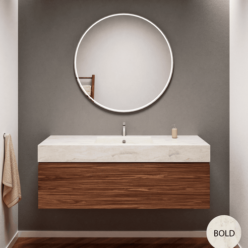 Aurora – Corian® Basin Unit with 1 Drawer - ROVALUX