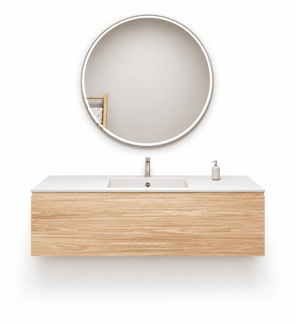 Aurora – Corian® Basin Unit with 1 Drawer - ROVALUX