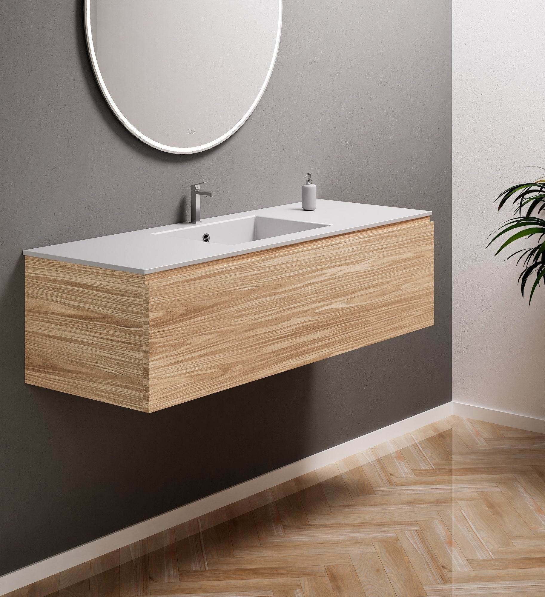 Aurora – Corian® Basin Unit with 1 Drawer - ROVALUX