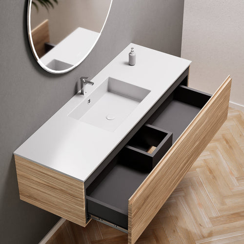 Aurora – Corian® Basin Unit with 1 Drawer - ROVALUX
