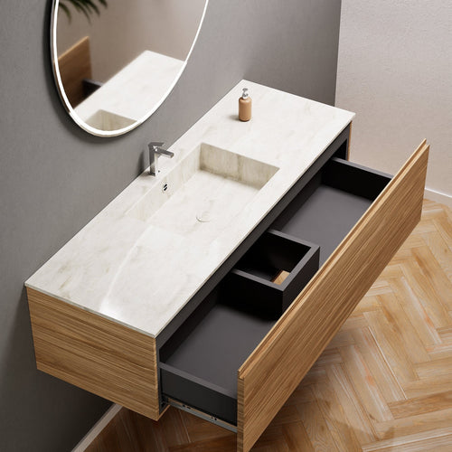 Aurora – Corian® Basin Unit with 1 Drawer - ROVALUX