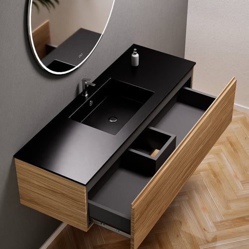 Aurora – Corian® Basin Unit with 1 Drawer - ROVALUX